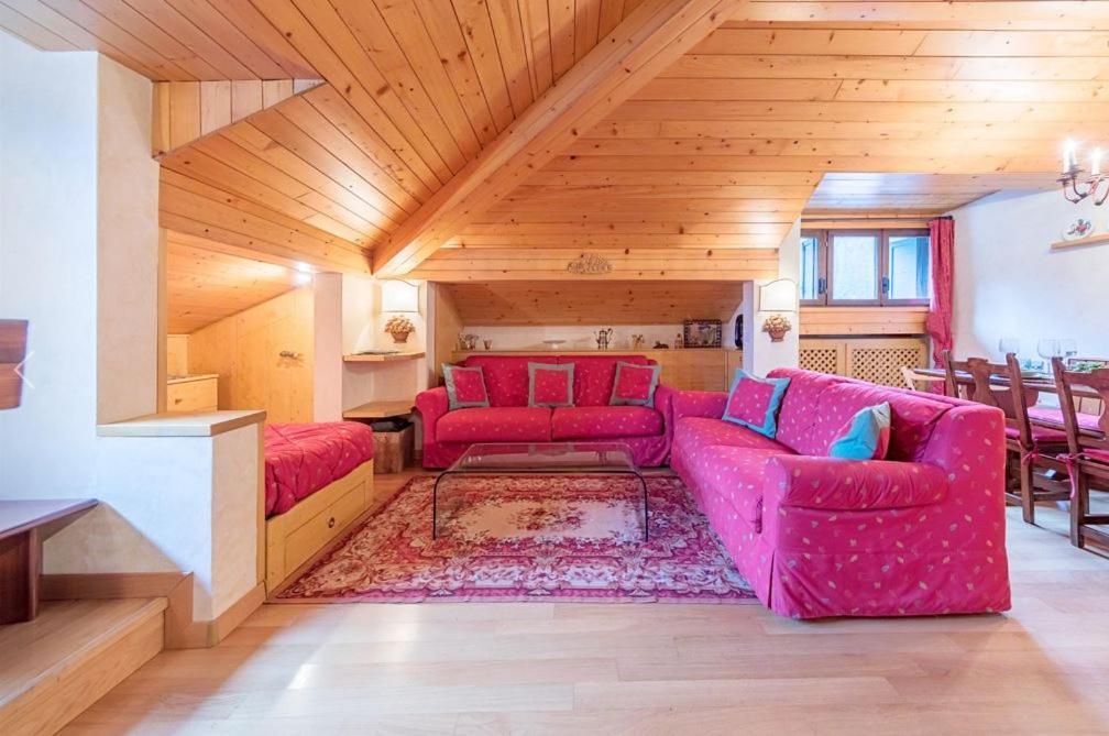 Appartement Deliziosa Mansarda Ai Piedi Della Pista 3Tre à Madonna Extérieur photo