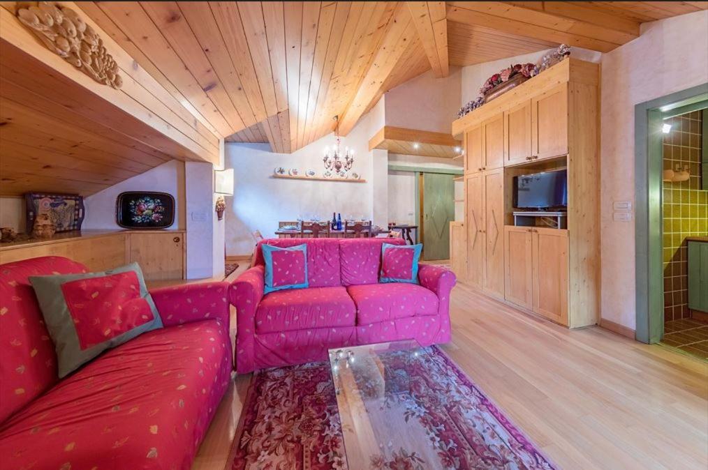 Appartement Deliziosa Mansarda Ai Piedi Della Pista 3Tre à Madonna Extérieur photo